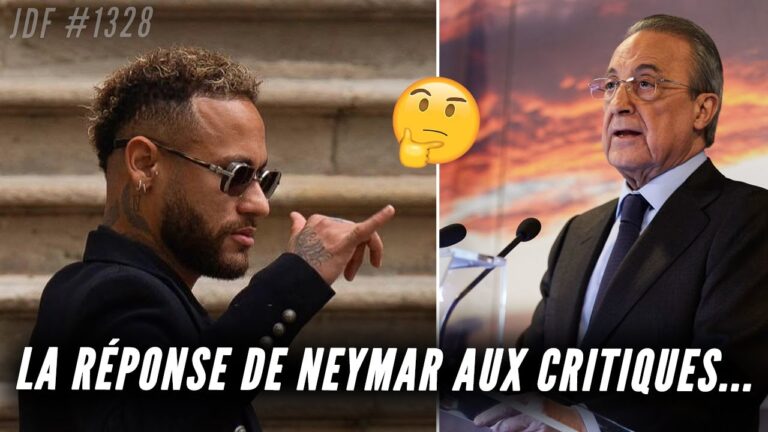 neymar prend une grosse amende et répond encore aux critiques. les 3 dossiers du real en attaque…