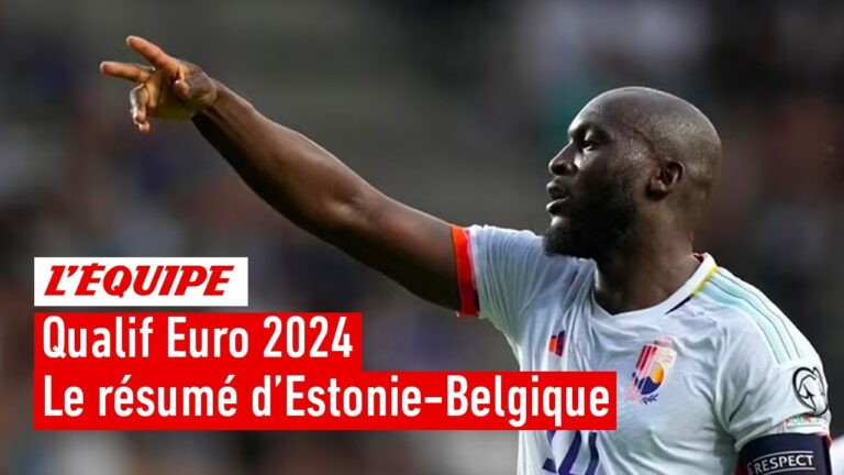 qualif euro 2024 – la belgique renoue avec la victoire grâce à un doublé de lukaku