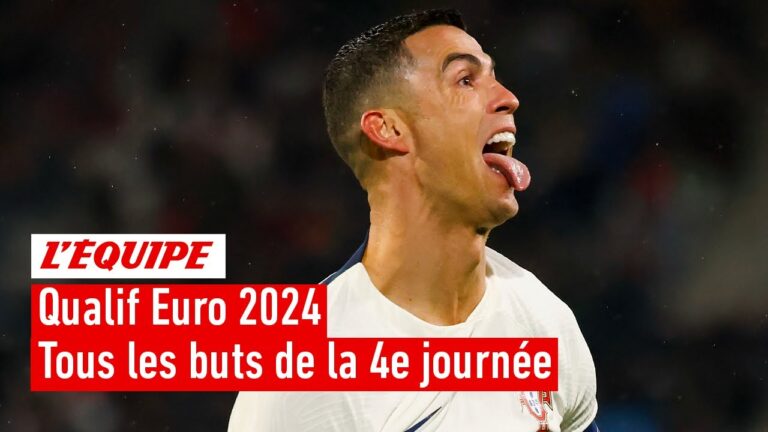 qualif euro 2024 – tous les buts de la 4e journée