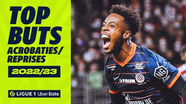 top 10 buts acrobaties & reprises | 2022 23 | ligue 1 uber eats