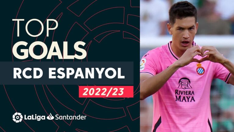 top buts rcd espanyol laliga santander 2022/2023