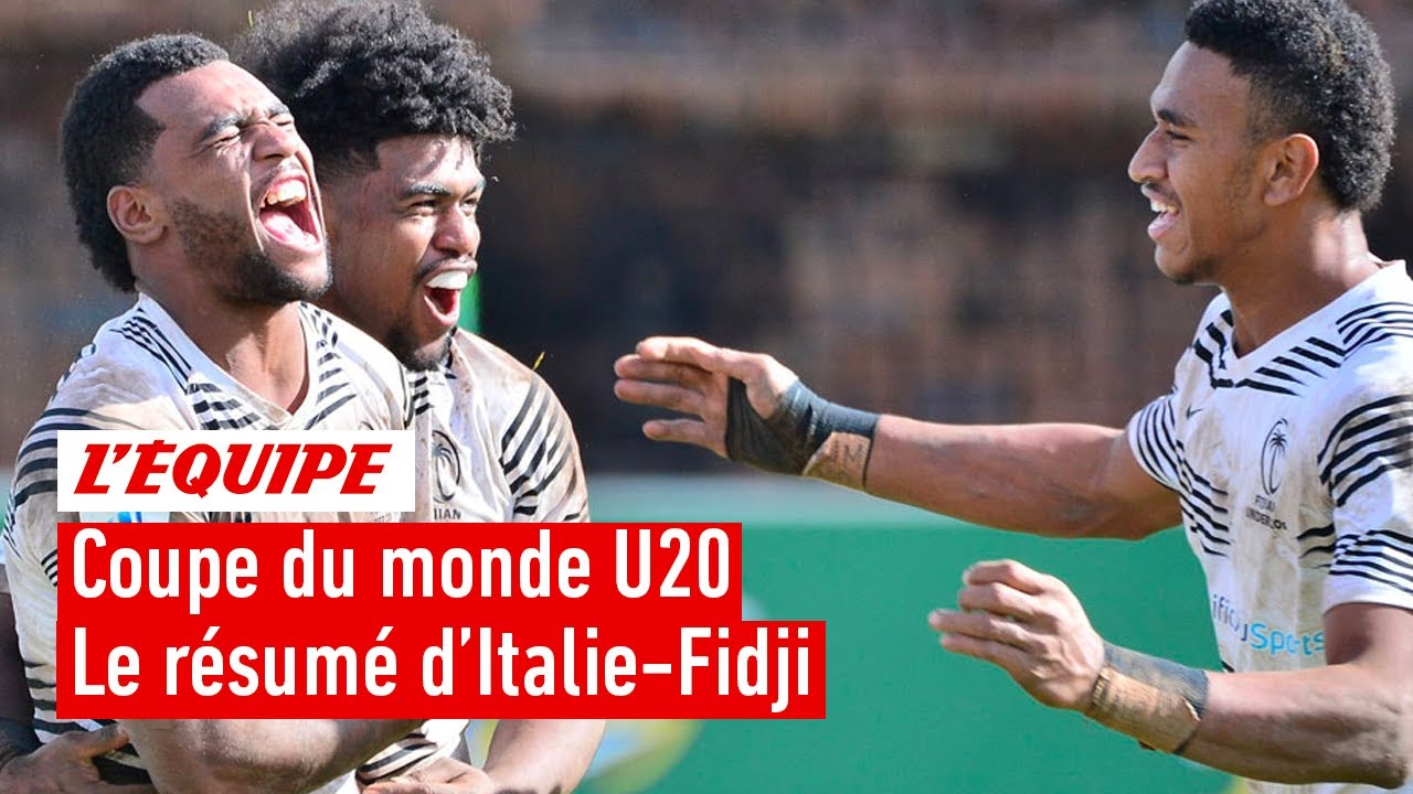 coupe du monde u20 – le résumé de la victoire des fidji contre l’italie