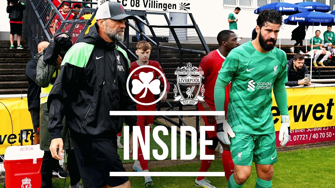 inside: greuther furth 4 4 liverpool | best view as lfc finish pre season camp in germany