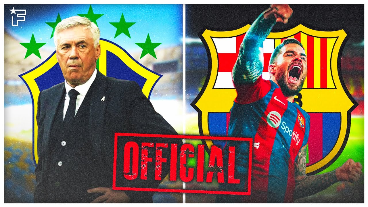 le brésil annonce l’arrivée de carlo ancelotti, iñigo martínez signe au barça | revue de presse