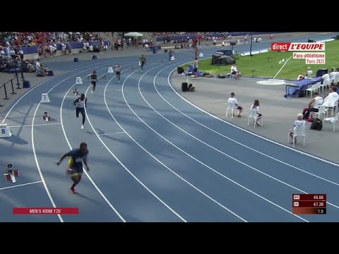 record d’europe pour kouakou, 4e la finale du 400m t20 – para athlétisme – mondiaux (h)