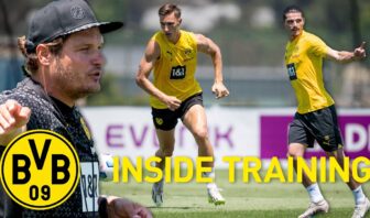 sabitzer’s 1st training session with the team | inside training