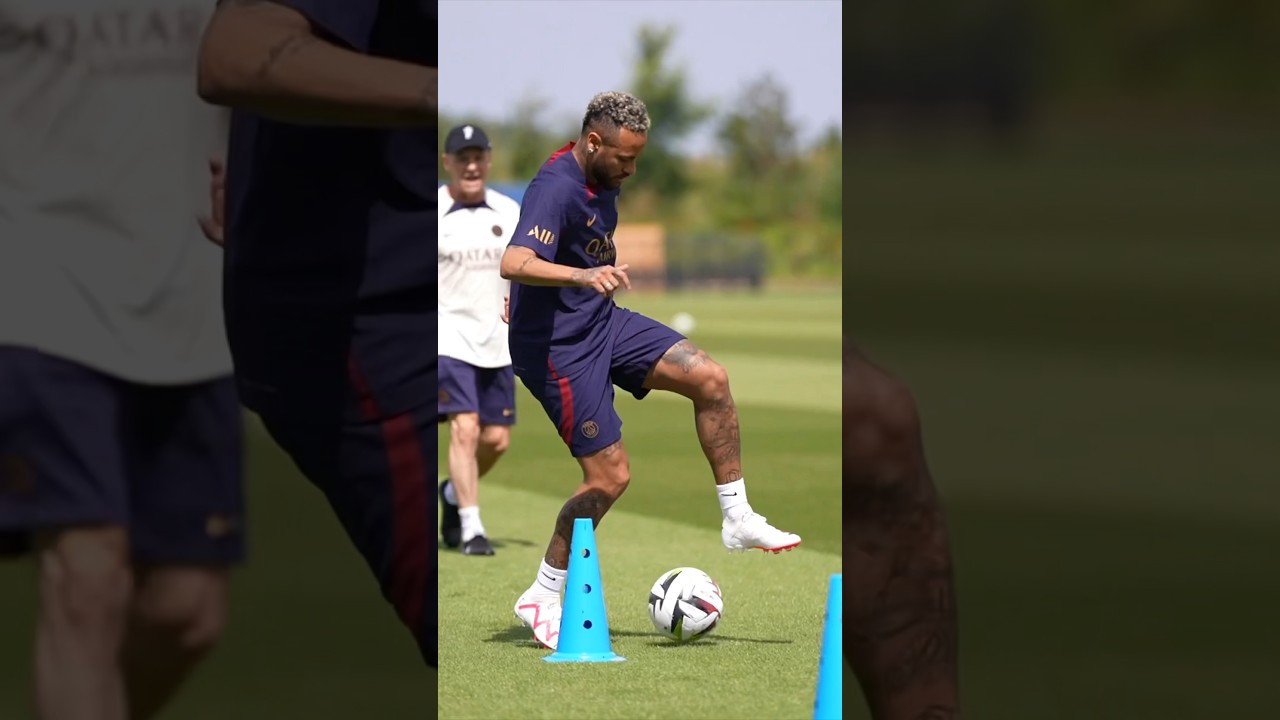 today’s training for our parisians! neymar jr and nordi mukiele continue their recovery protocol 🎥